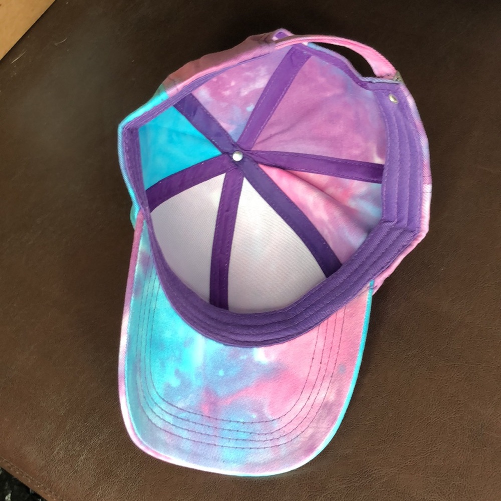 Pink Tie Dye Hat - Picture 5 of 5